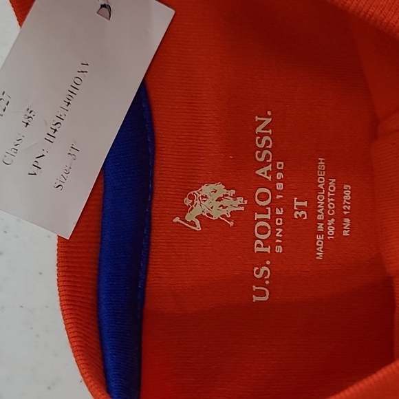 💥3for$12💥 NWT US POLO Association boy's shirt size 3T - Picture 3 of 3